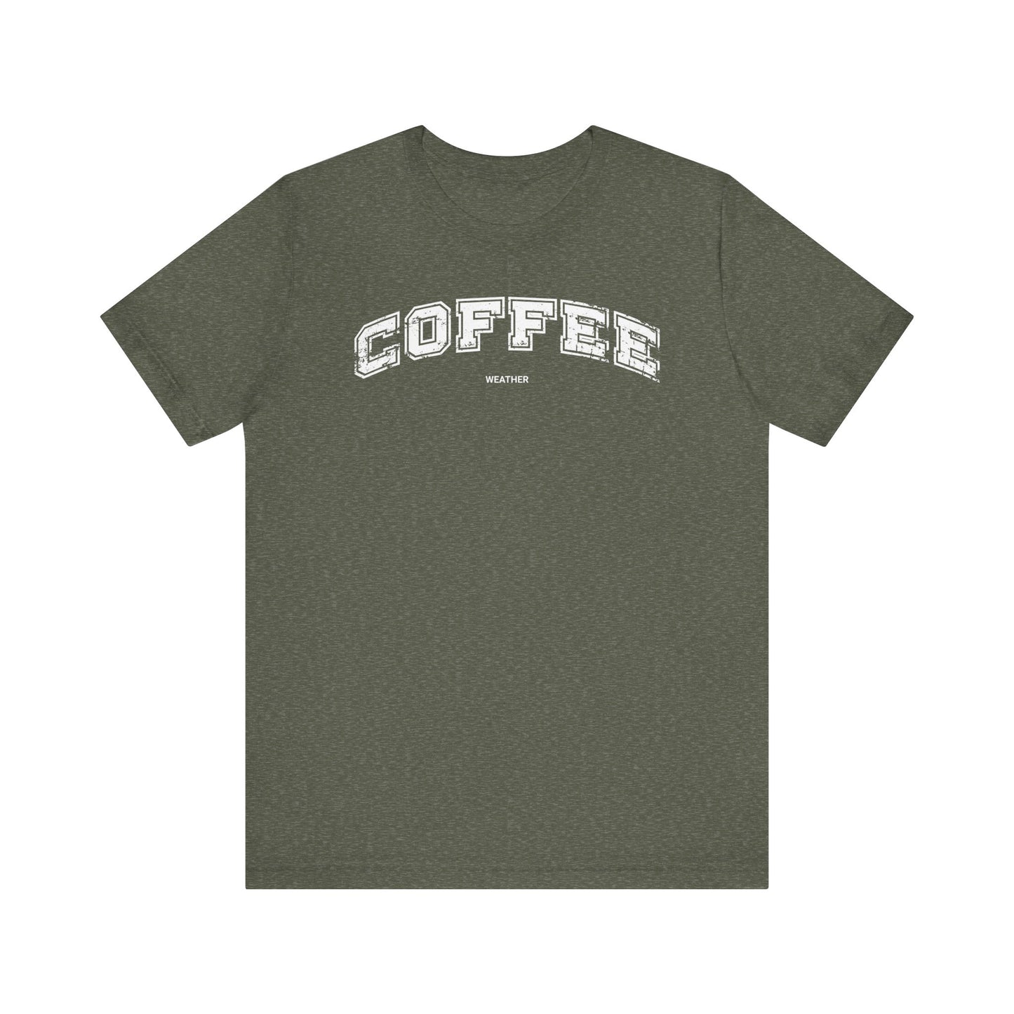 Coffee Weather Retro T-shirt