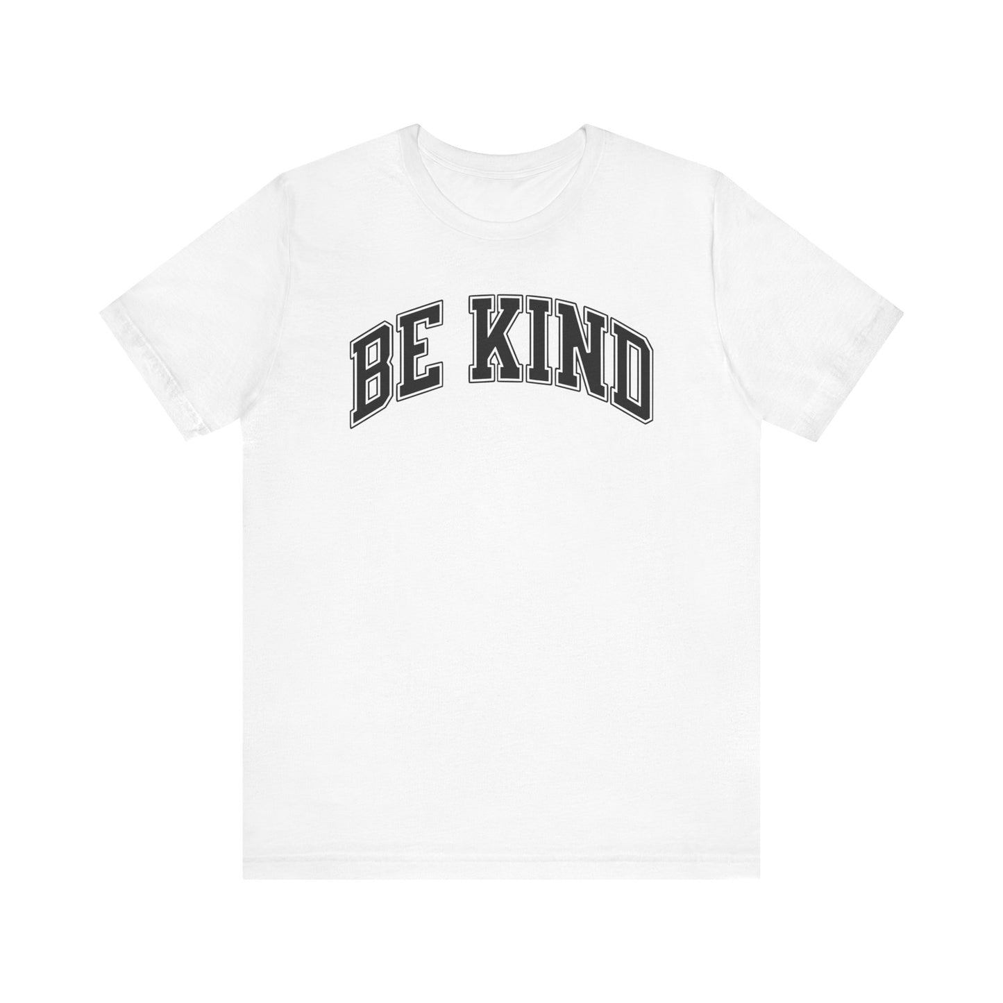 Be Kind Retro College Design T-shirt