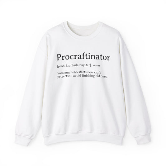 Procraftinator Definition Sweatshirt