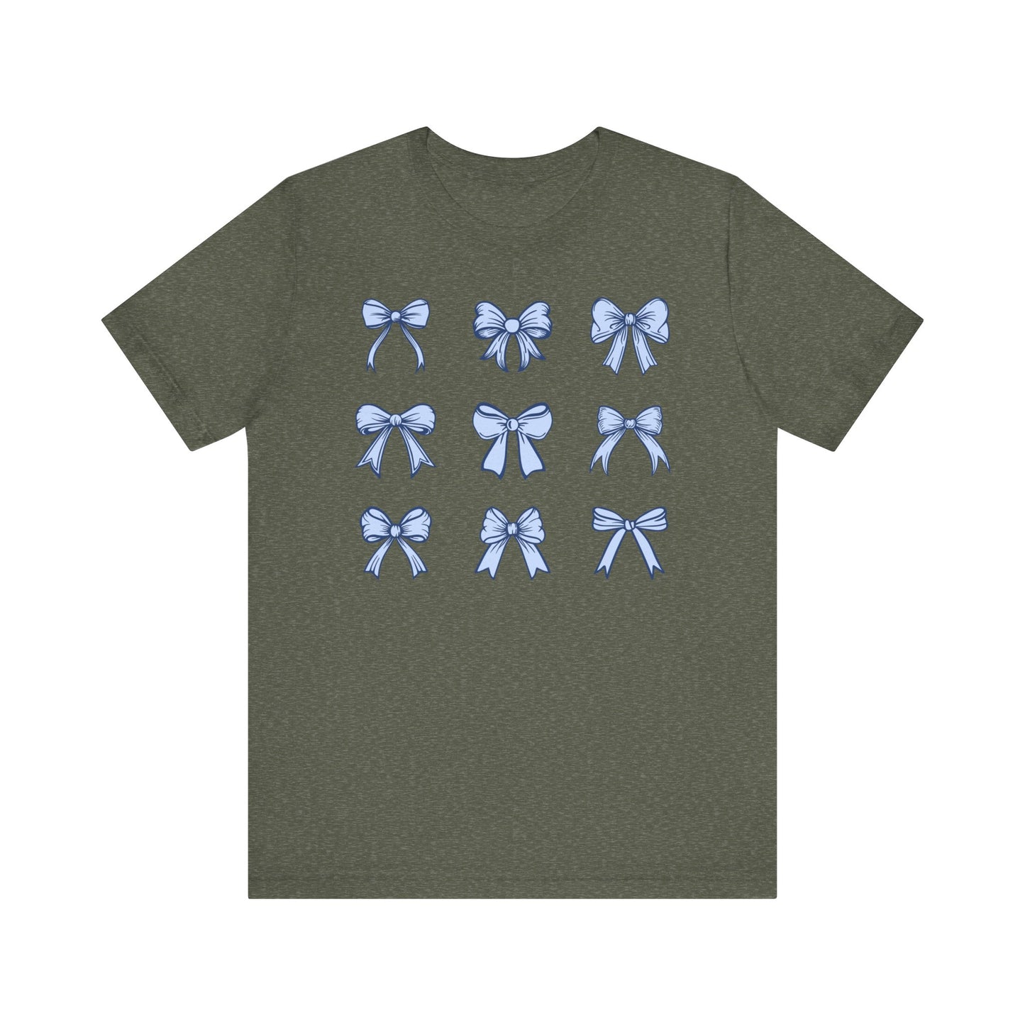 Blue Coquette Bows T-shirt