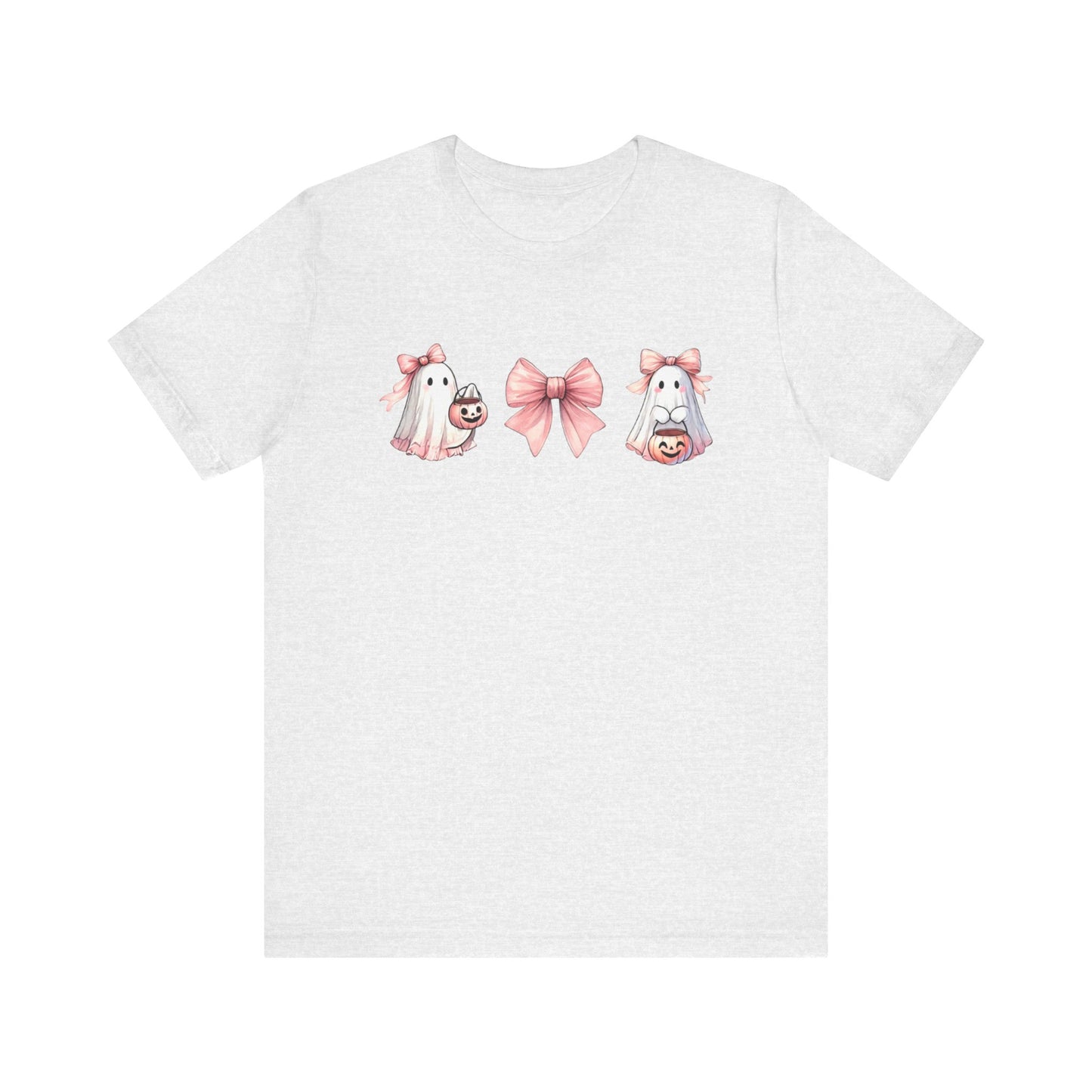Cute Ghost Coquette Bow T-shirt