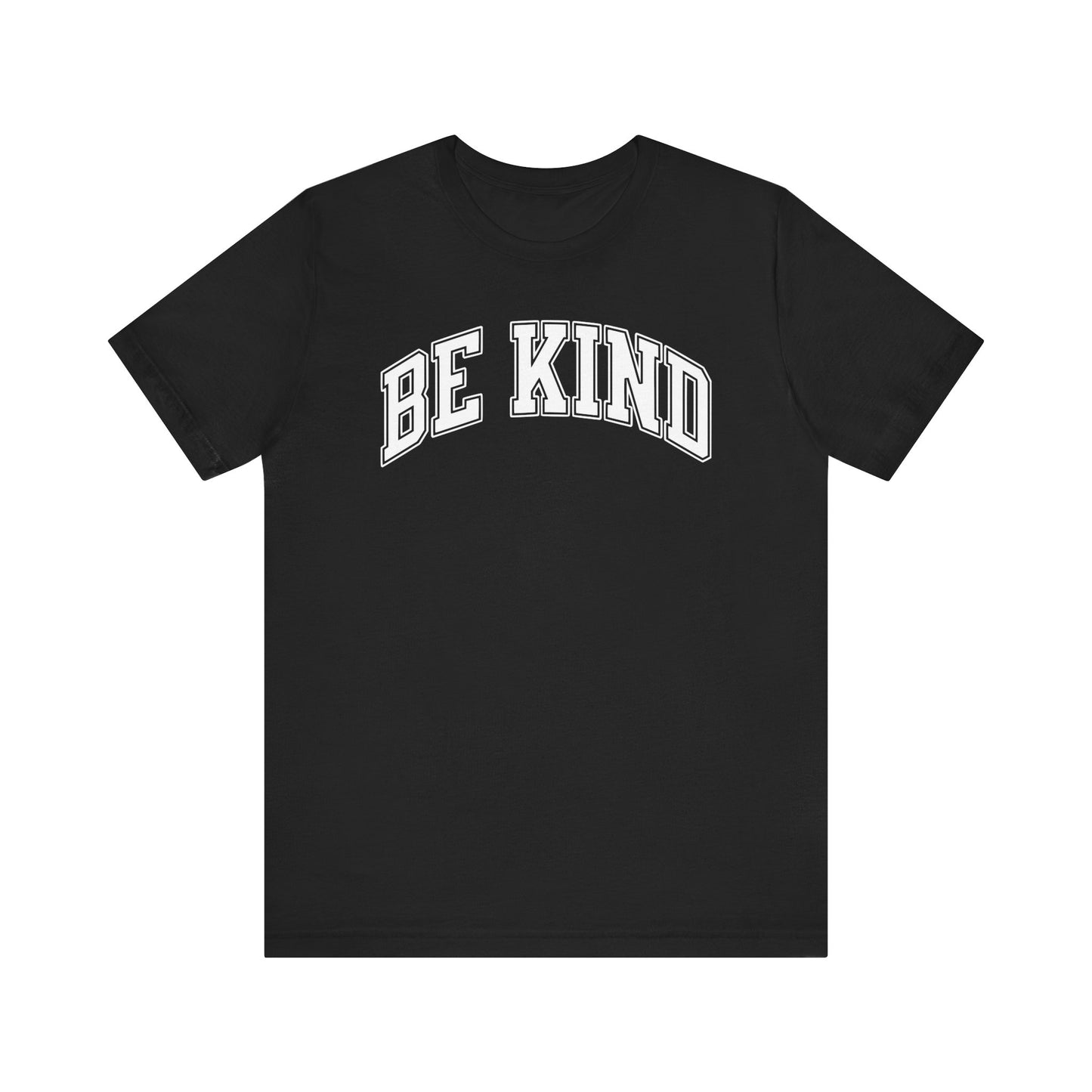 Be Kind Retro College Design T-shirt