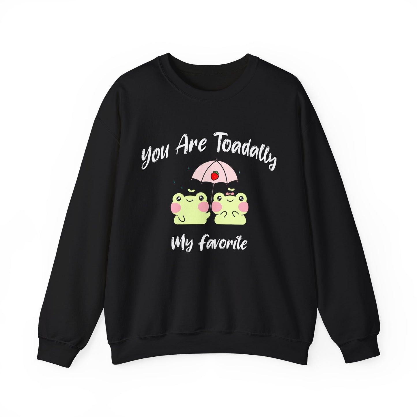 You're Toadally My Favorite Frog Love Sweatshirt