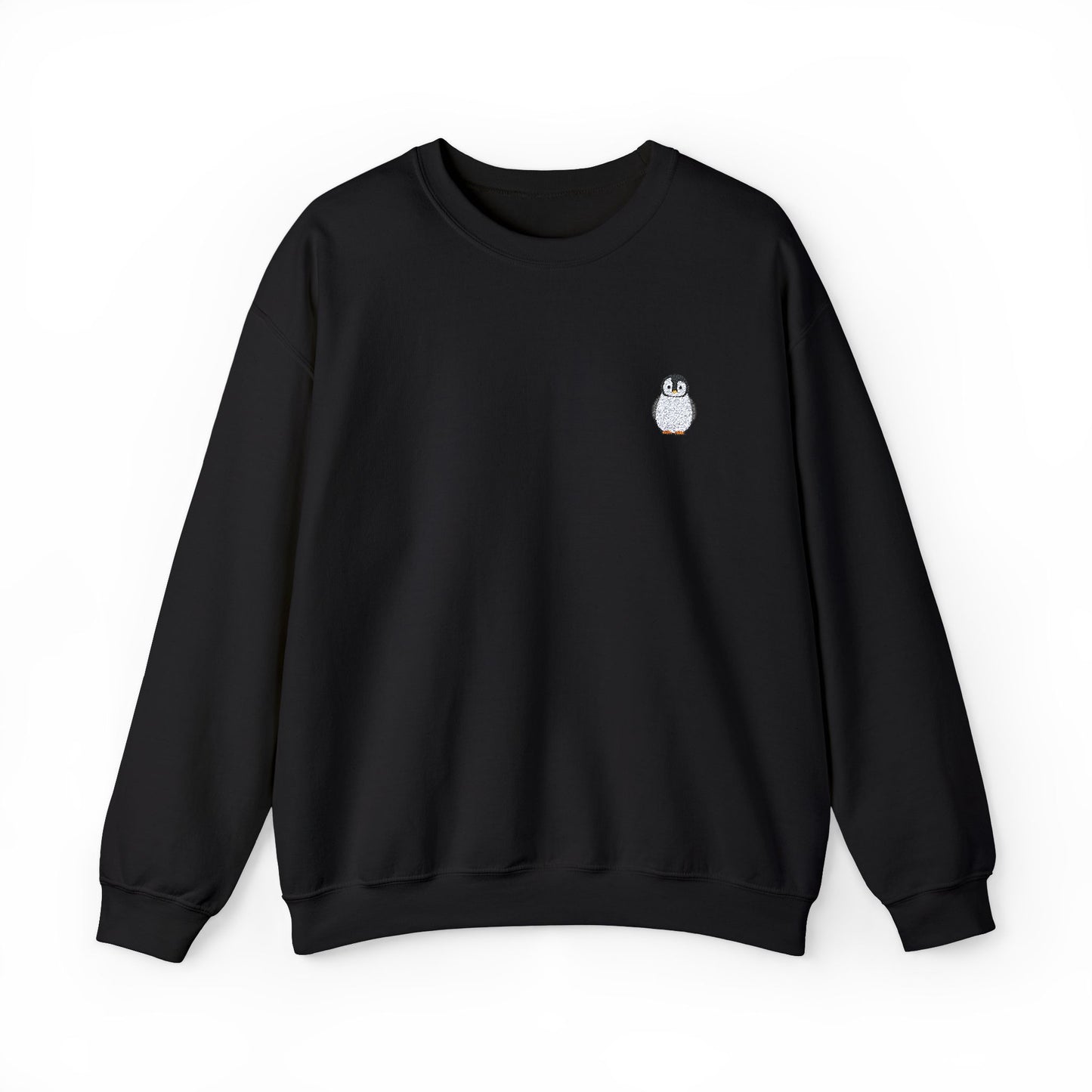 Embroidered Penguin Sweatshirt