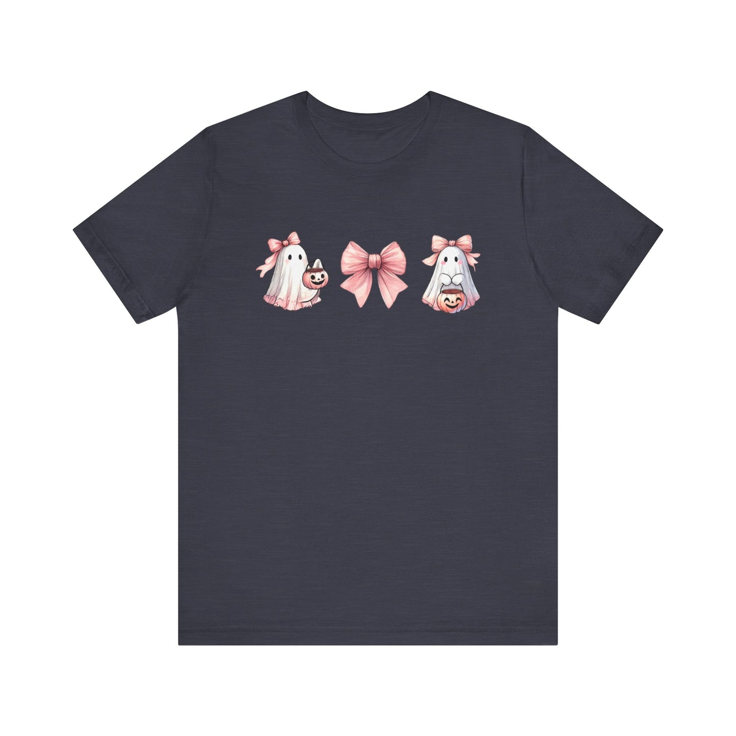 Cute Ghost Coquette Bow T-shirt