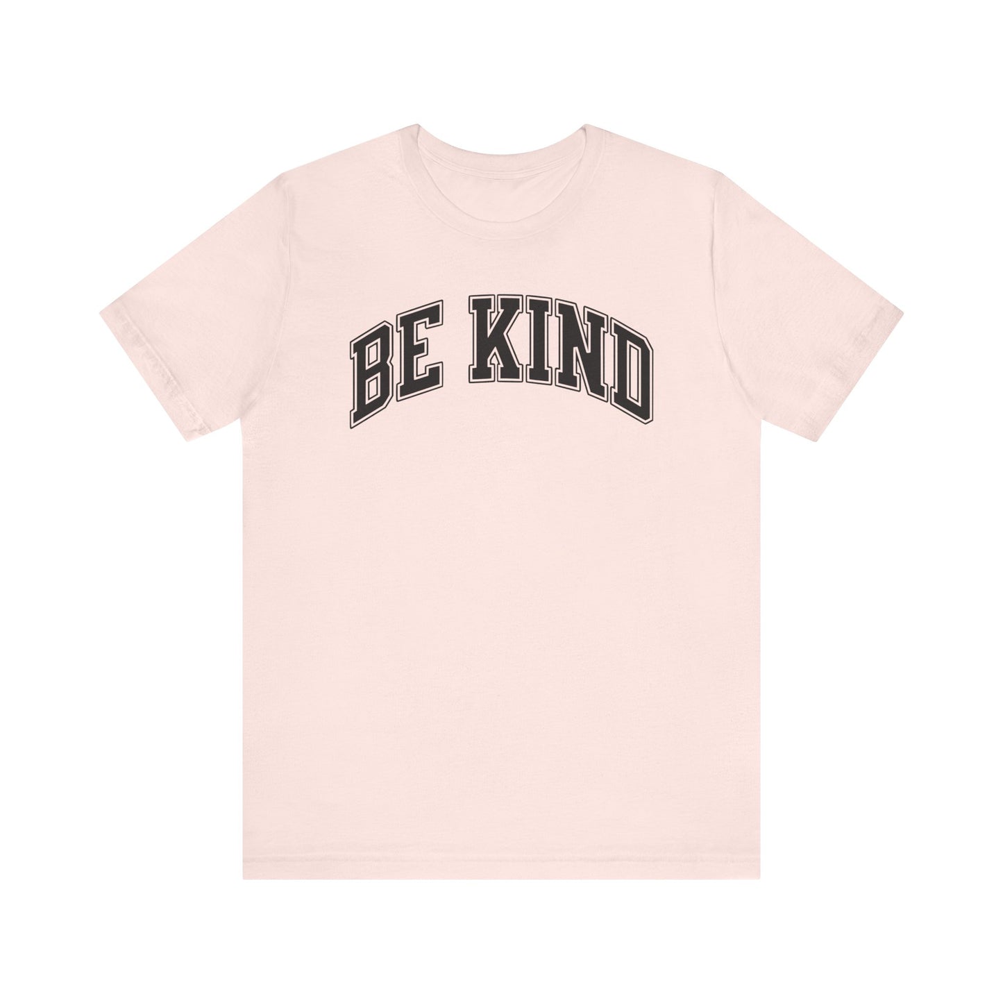 Be Kind Retro College Design T-shirt