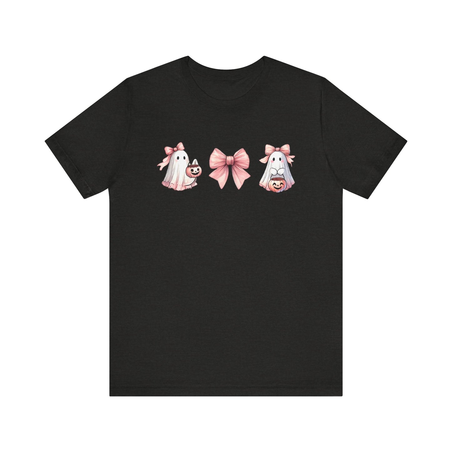 Cute Ghost Coquette Bow T-shirt