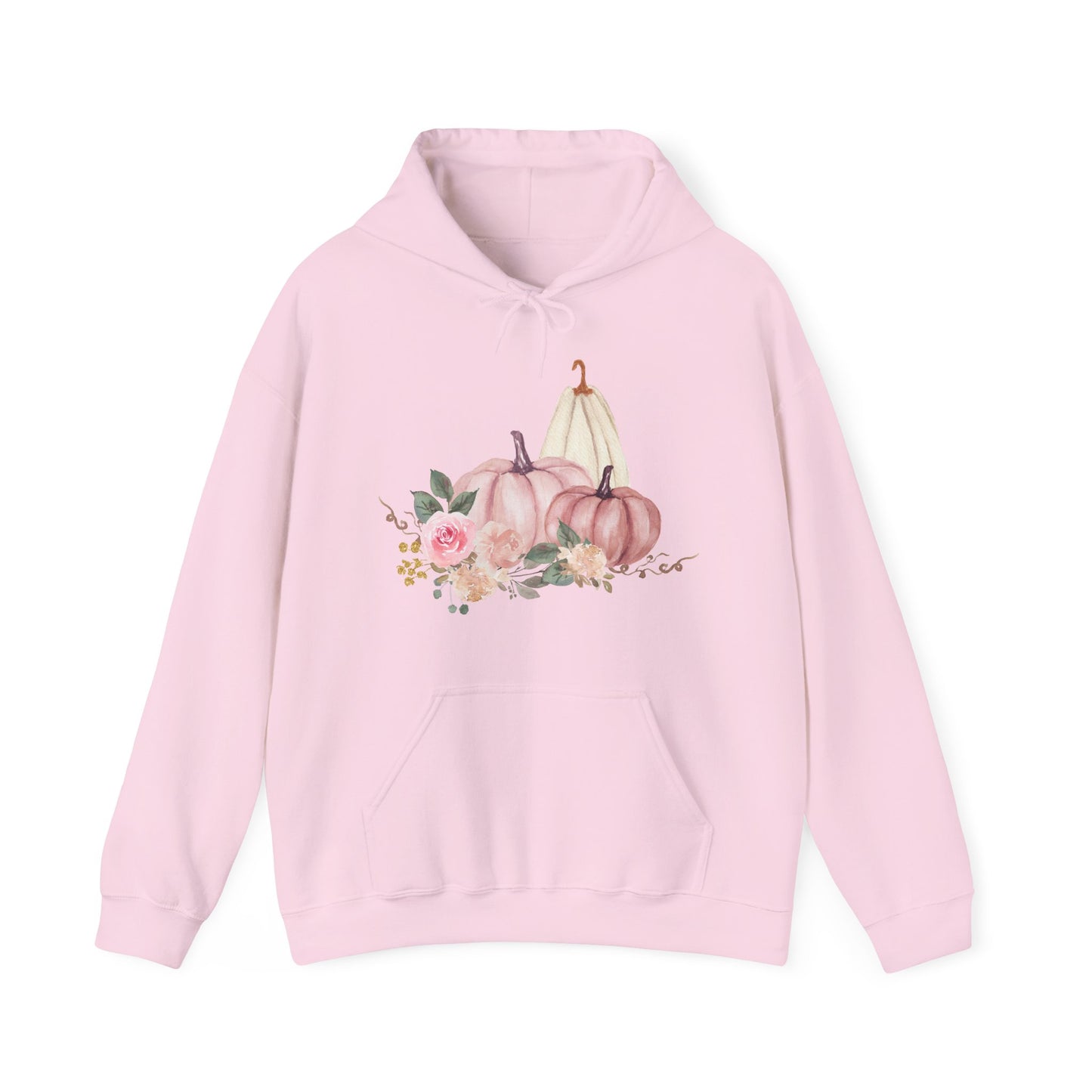 Floral Pumpkin Hoodie