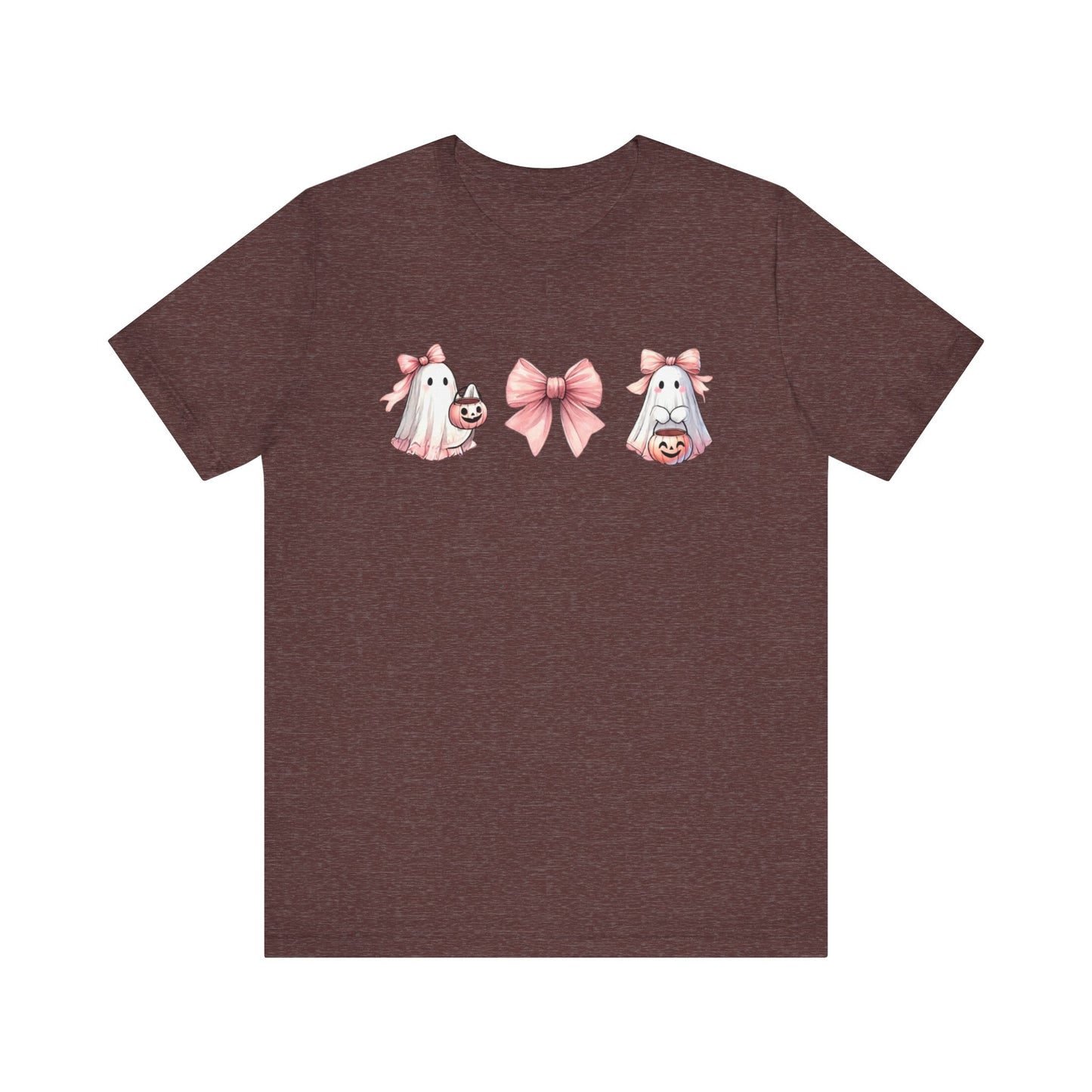 Cute Ghost Coquette Bow T-shirt