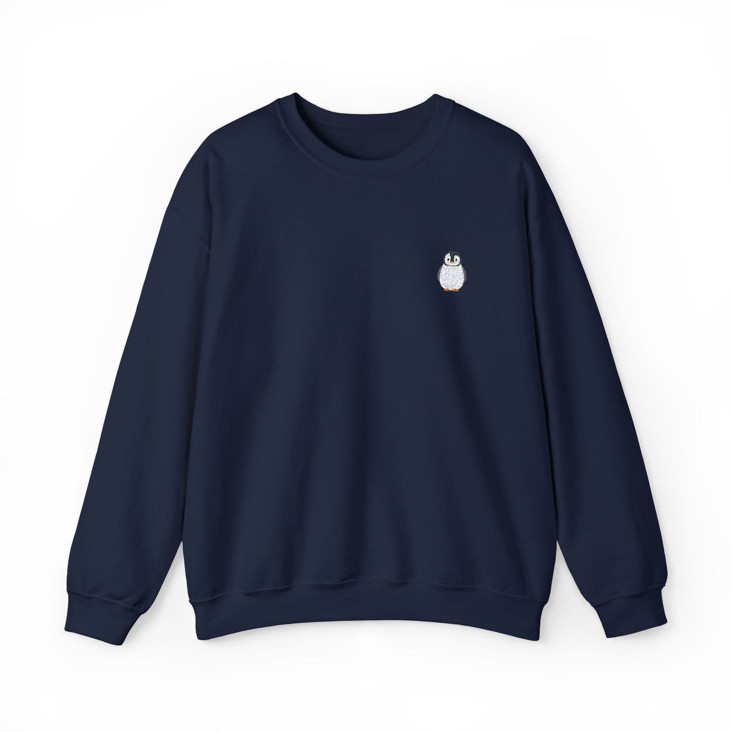 Embroidered Penguin Sweatshirt