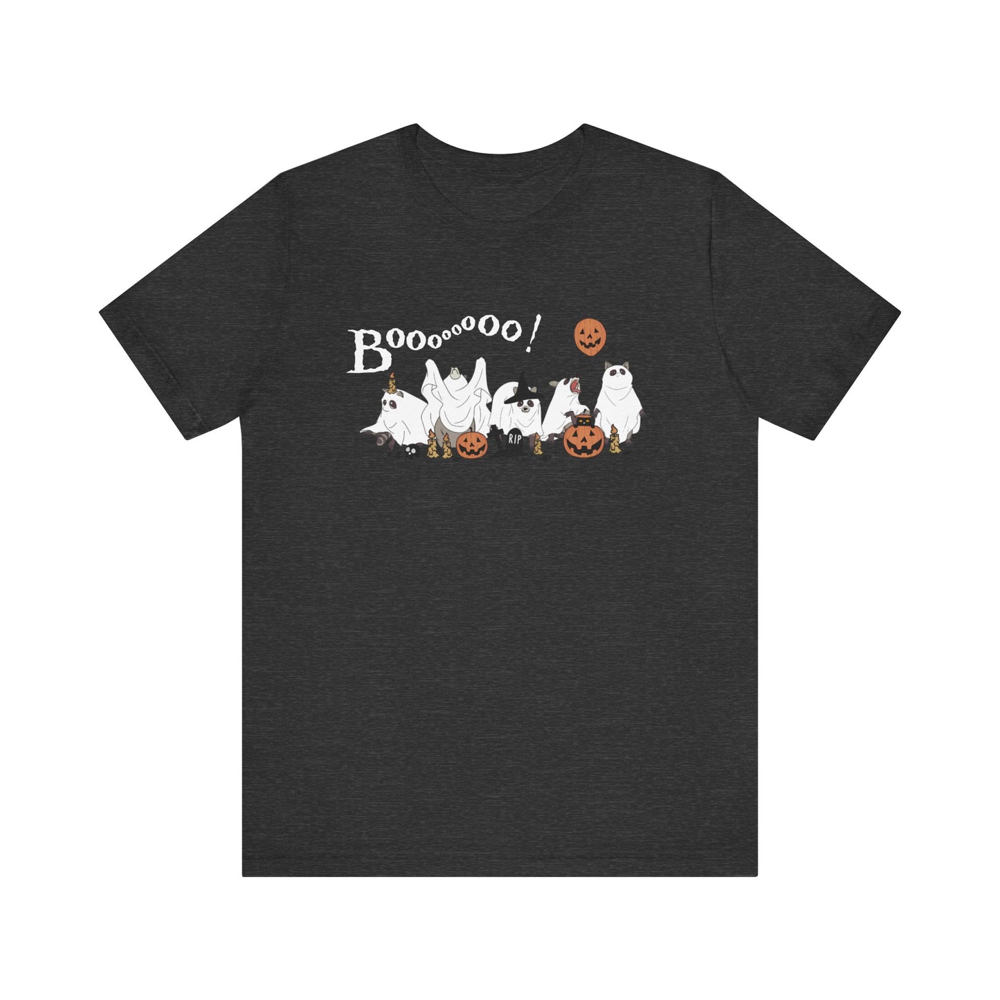 Raccoon Ghost Halloween Boo T-shirt