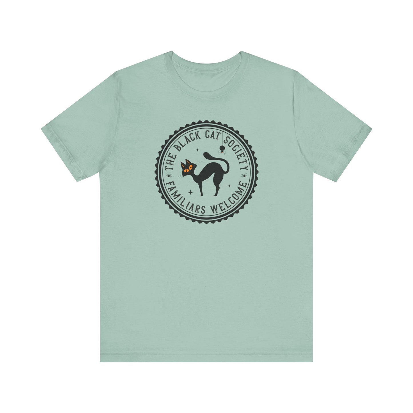 The Black Cat Society Familiars Welcome T-shirt