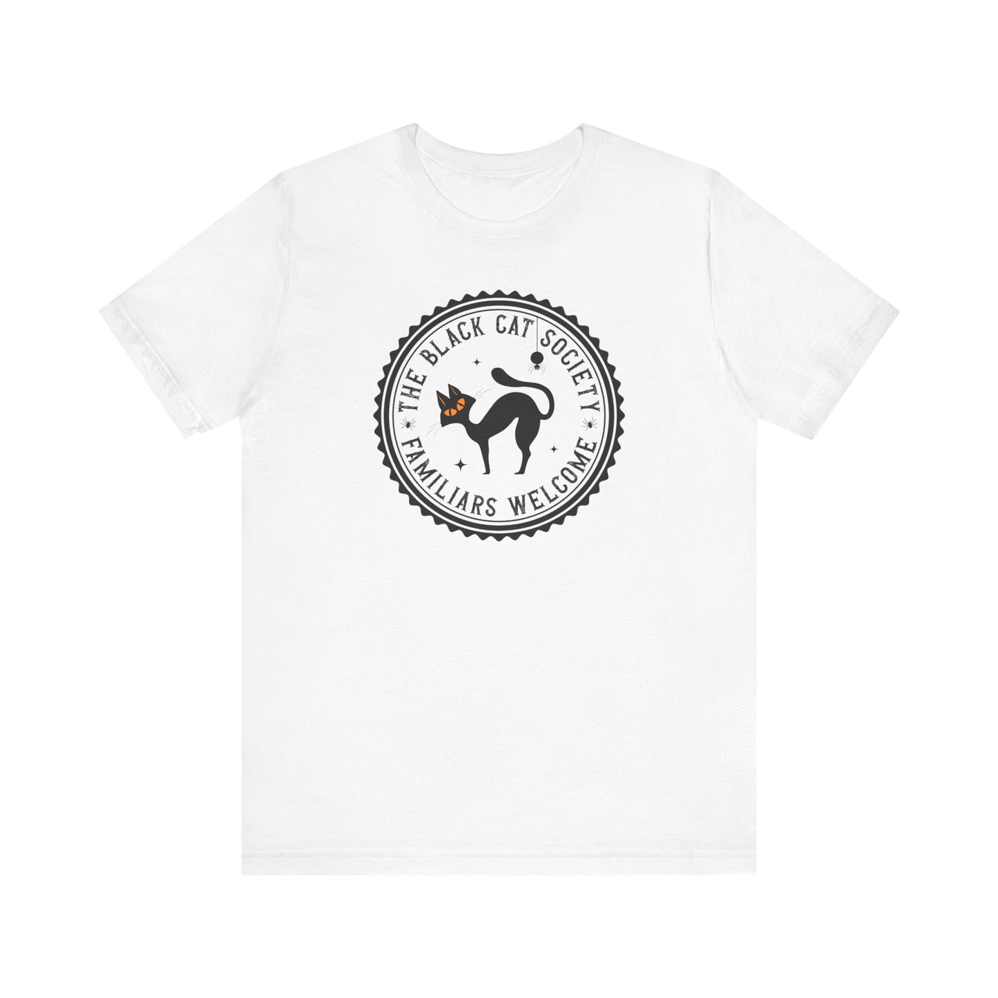 The Black Cat Society Familiars Welcome T-shirt