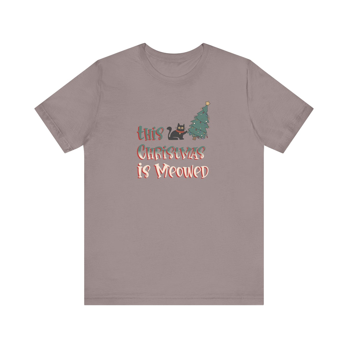 This Christmas Is Meowed Funny Cat T-shirt