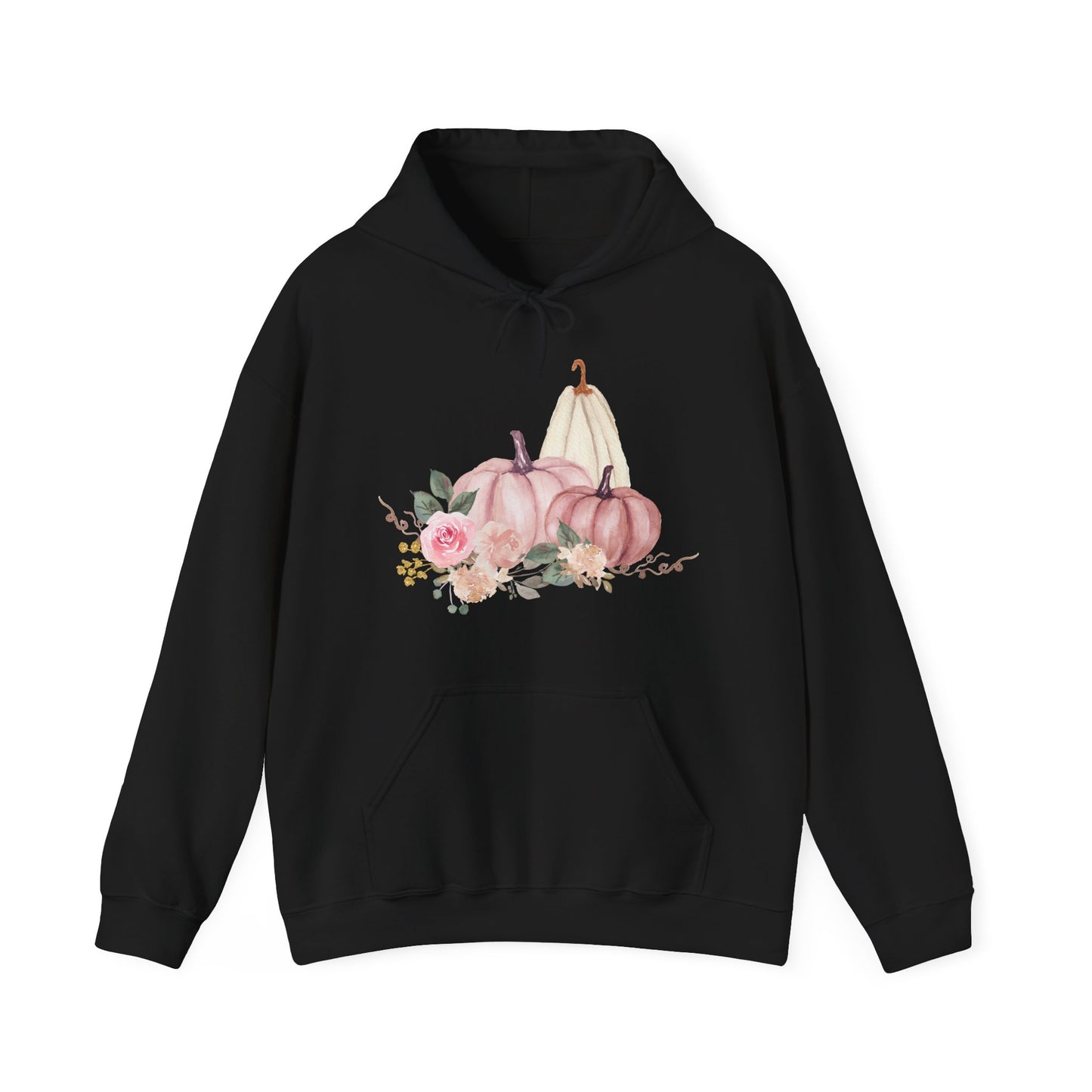 Floral Pumpkin Hoodie