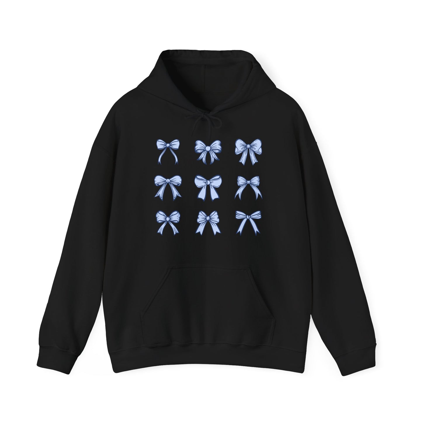 Blue Coquette Bows Hoodie