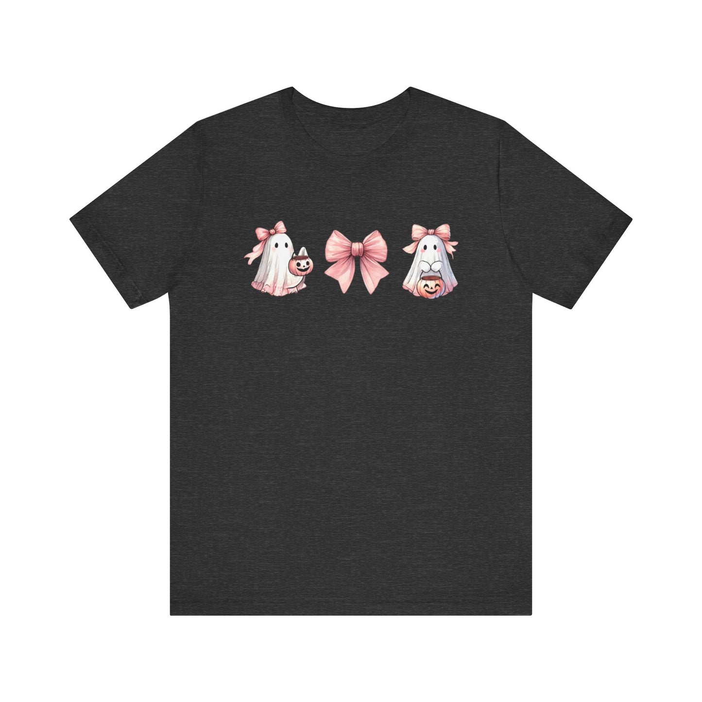 Cute Ghost Coquette Bow T-shirt