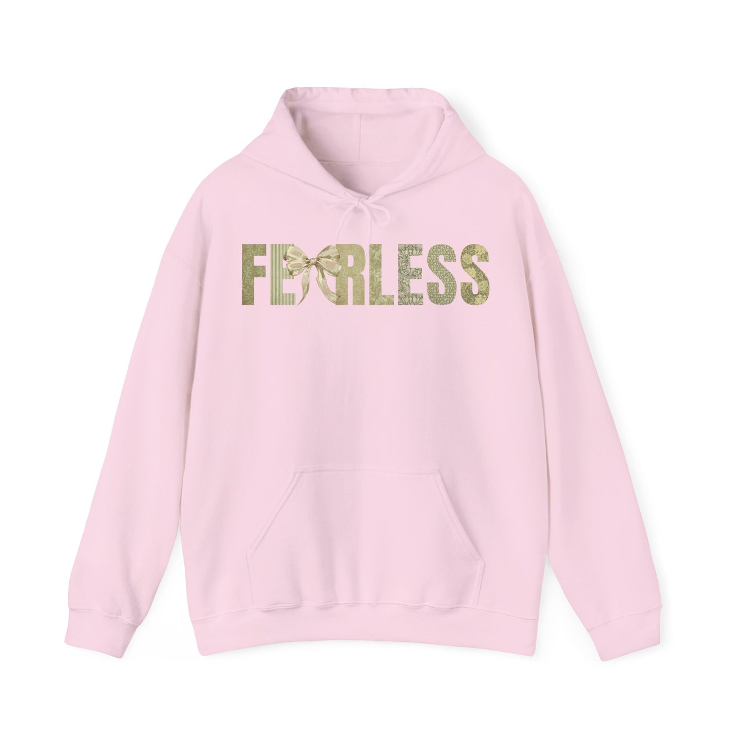 Fearless Green Coquette Bow Hoodie