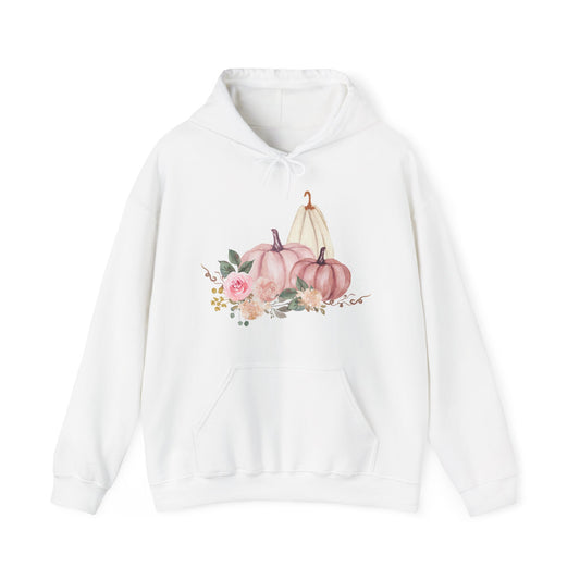 Floral Pumpkin Hoodie