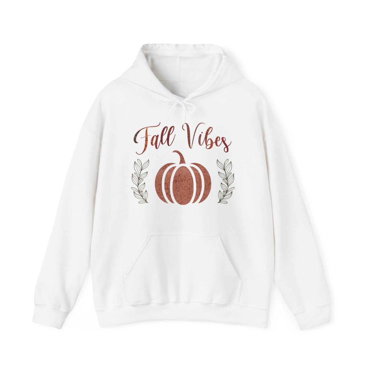 Fall Vibes Pumpkin Graphic Hoodie