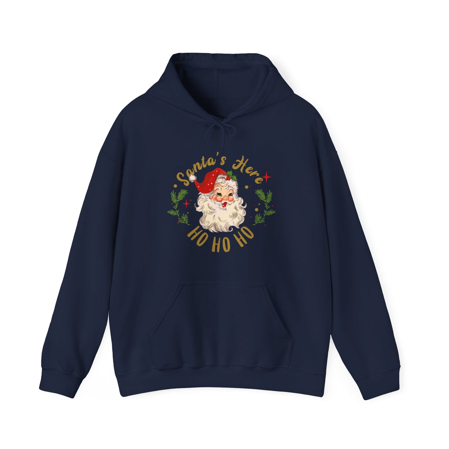 Santa's Here Christmas Santa Hoodie
