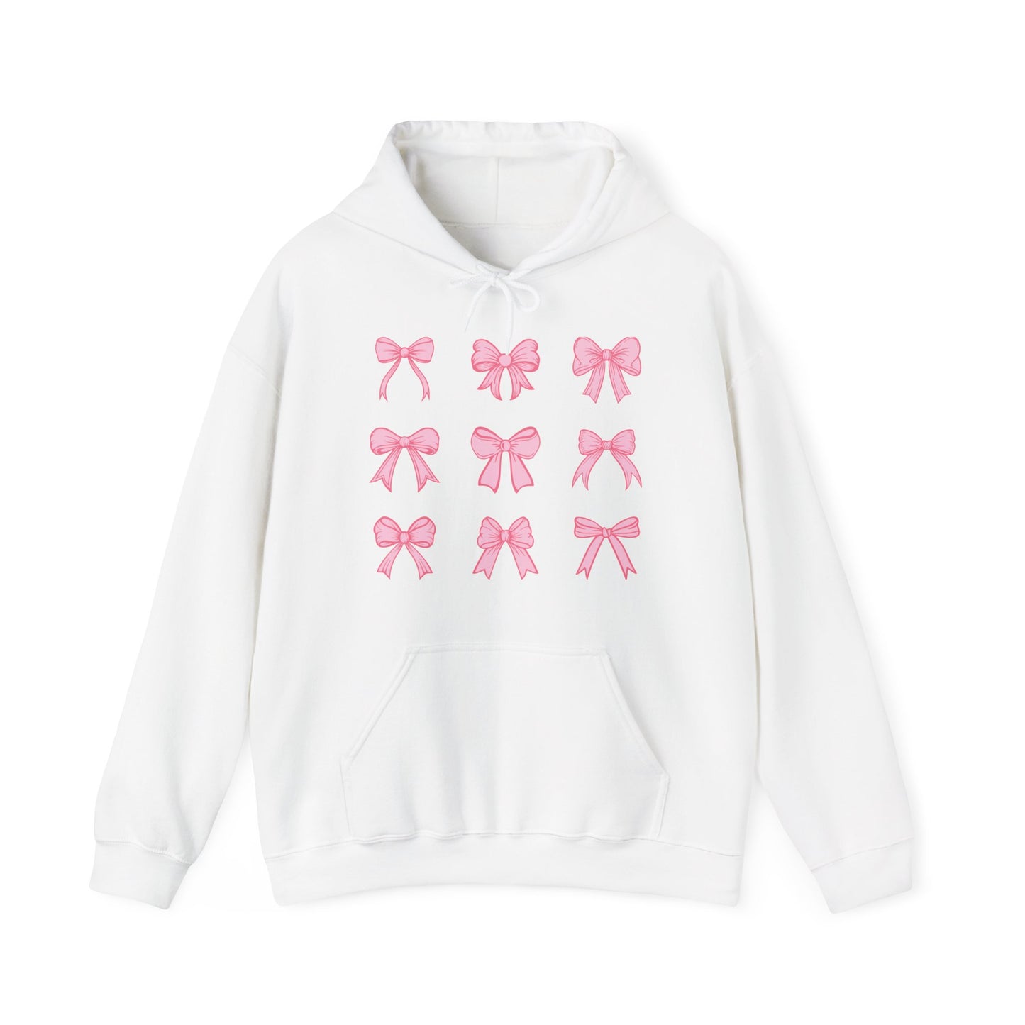 Pink Coquette Bows Hoodie