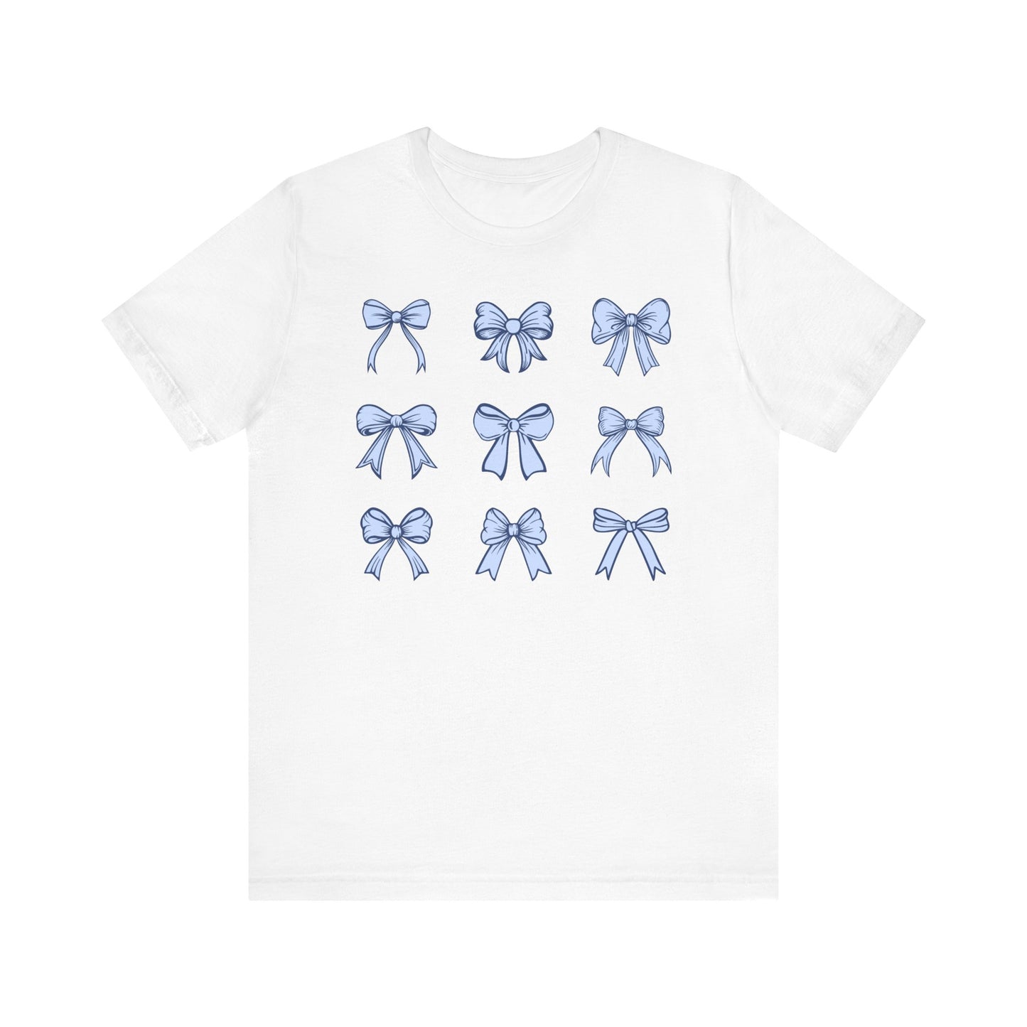 Blue Coquette Bows T-shirt