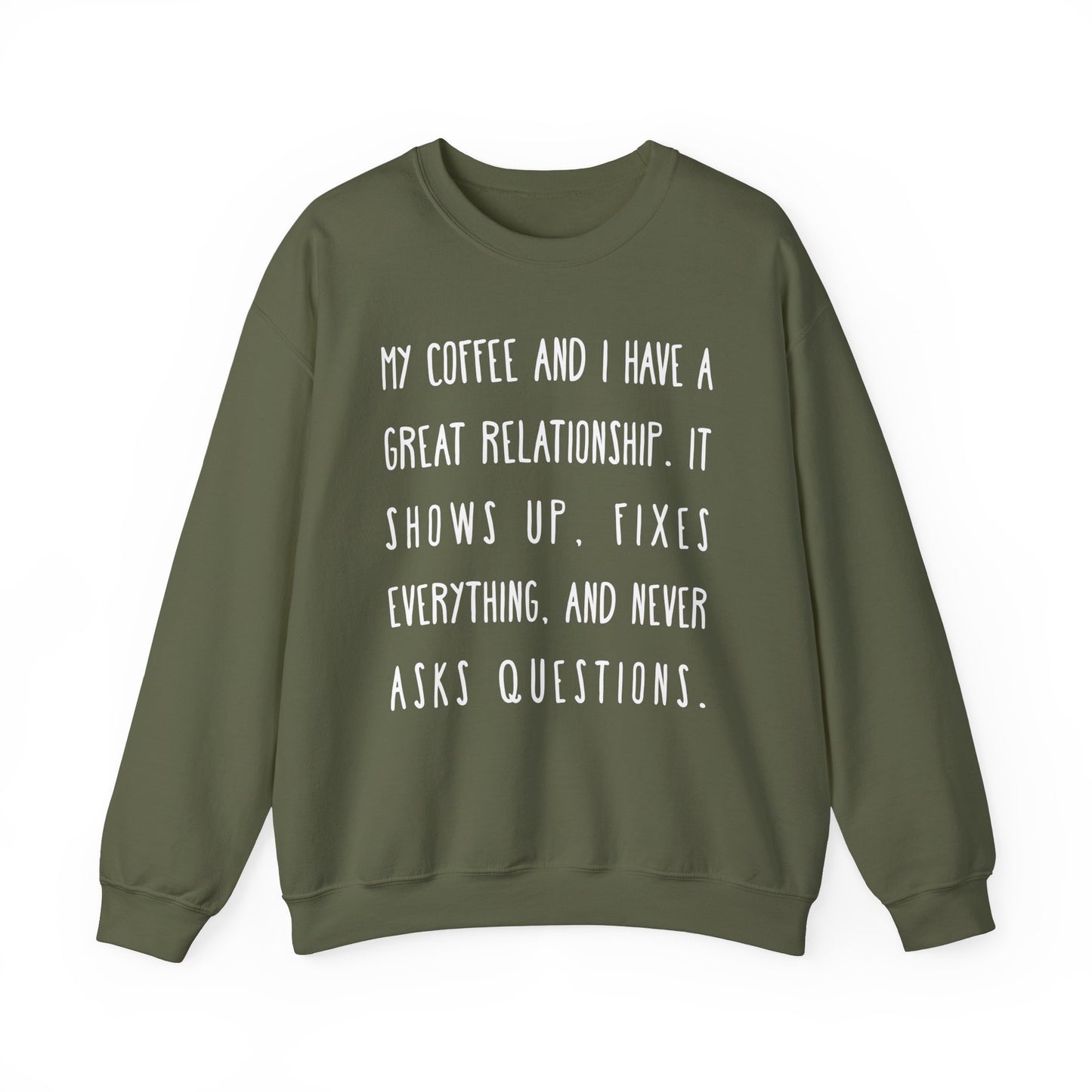 Coffee Lover Funny Sweatshirt