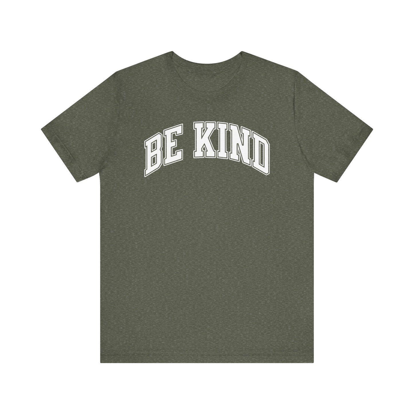 Be Kind Retro College Design T-shirt