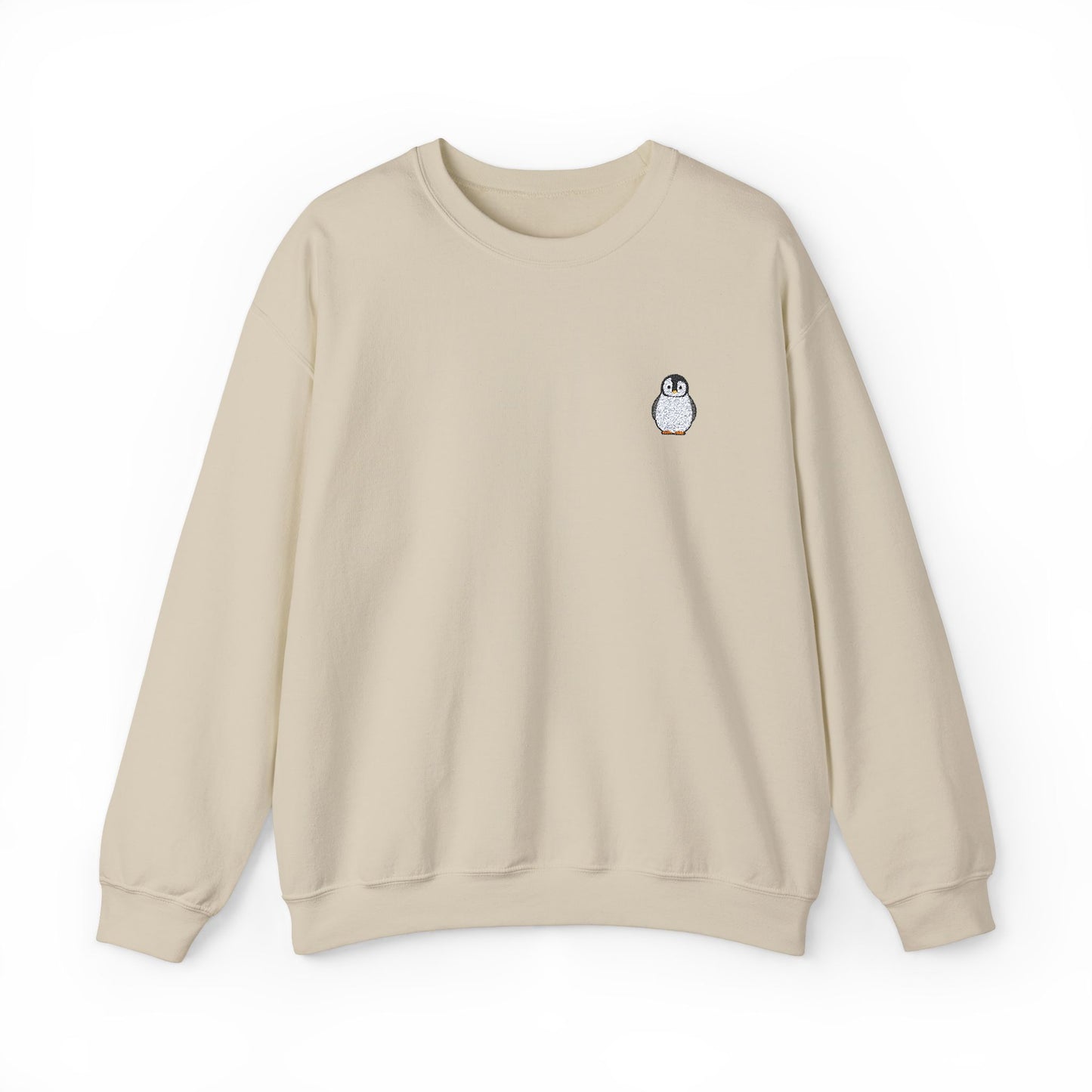 Embroidered Penguin Sweatshirt