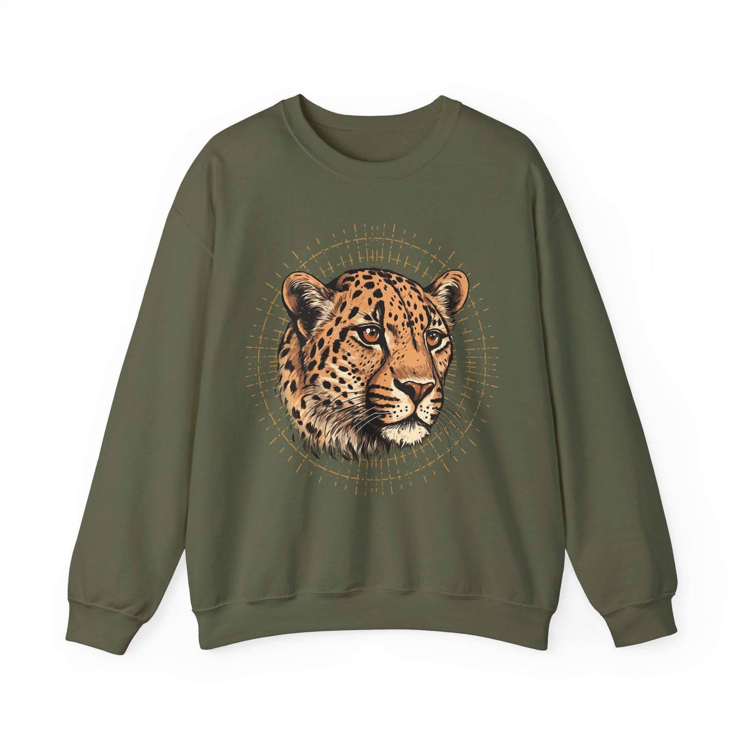Leopard Face Sweatshirt