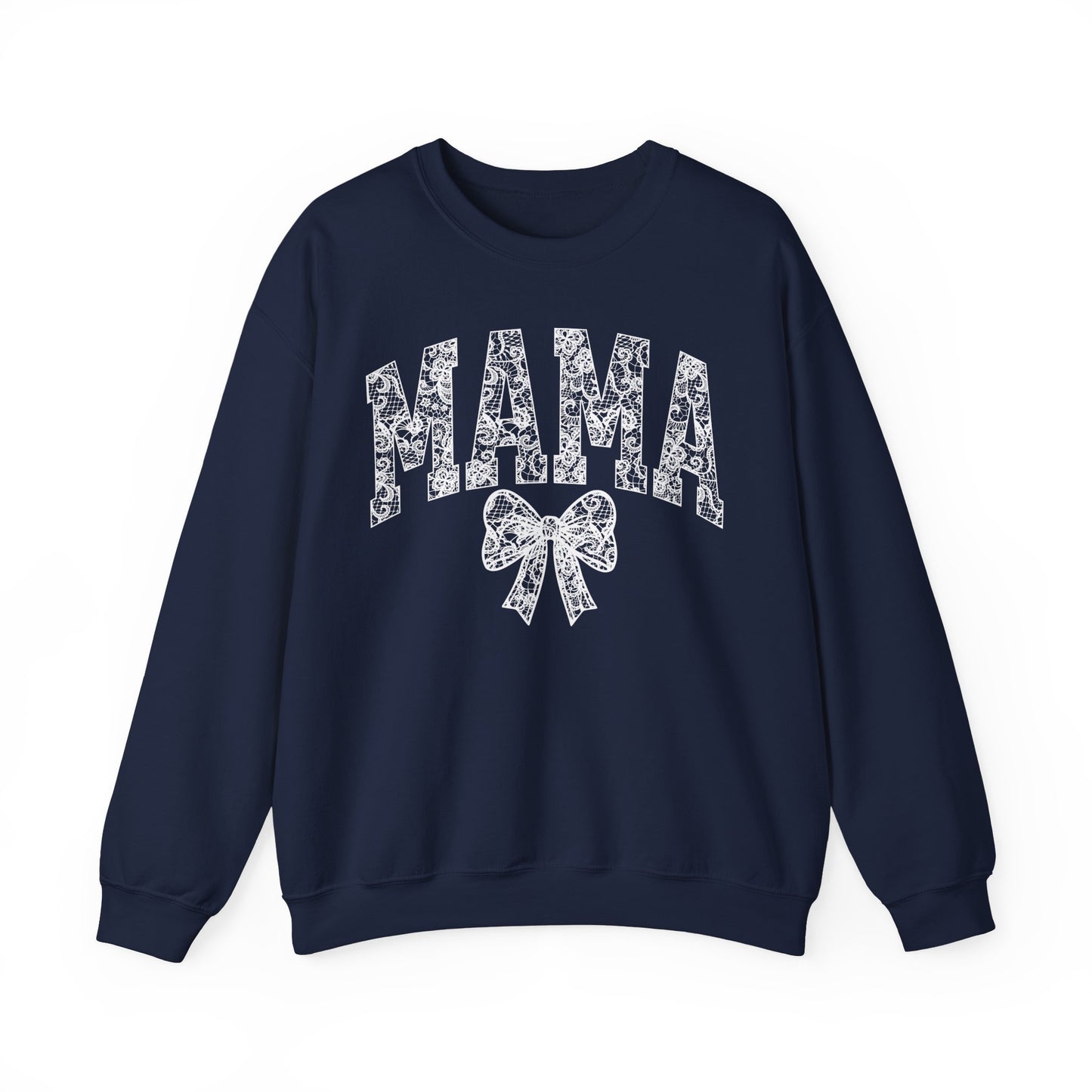 Lace Pattern Coquette Mama Sweatshirt