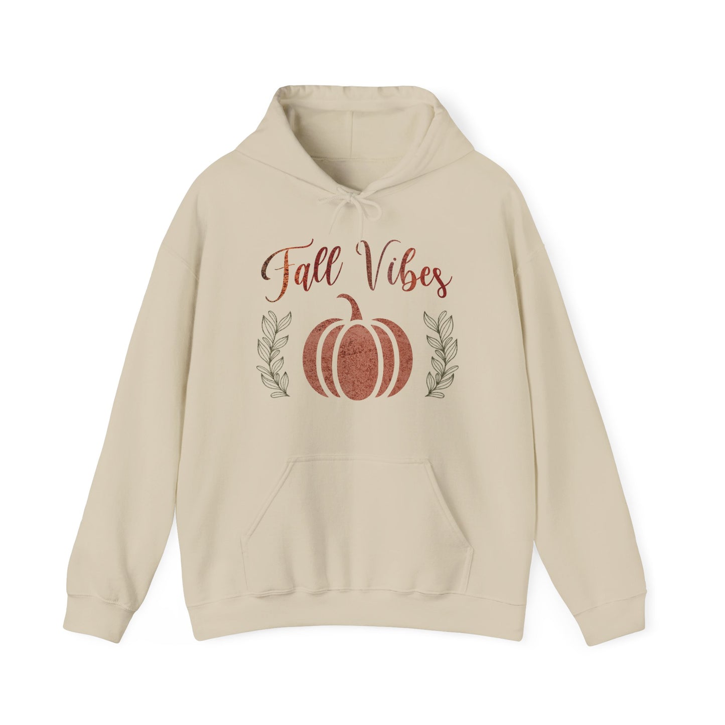 Fall Vibes Pumpkin Graphic Hoodie
