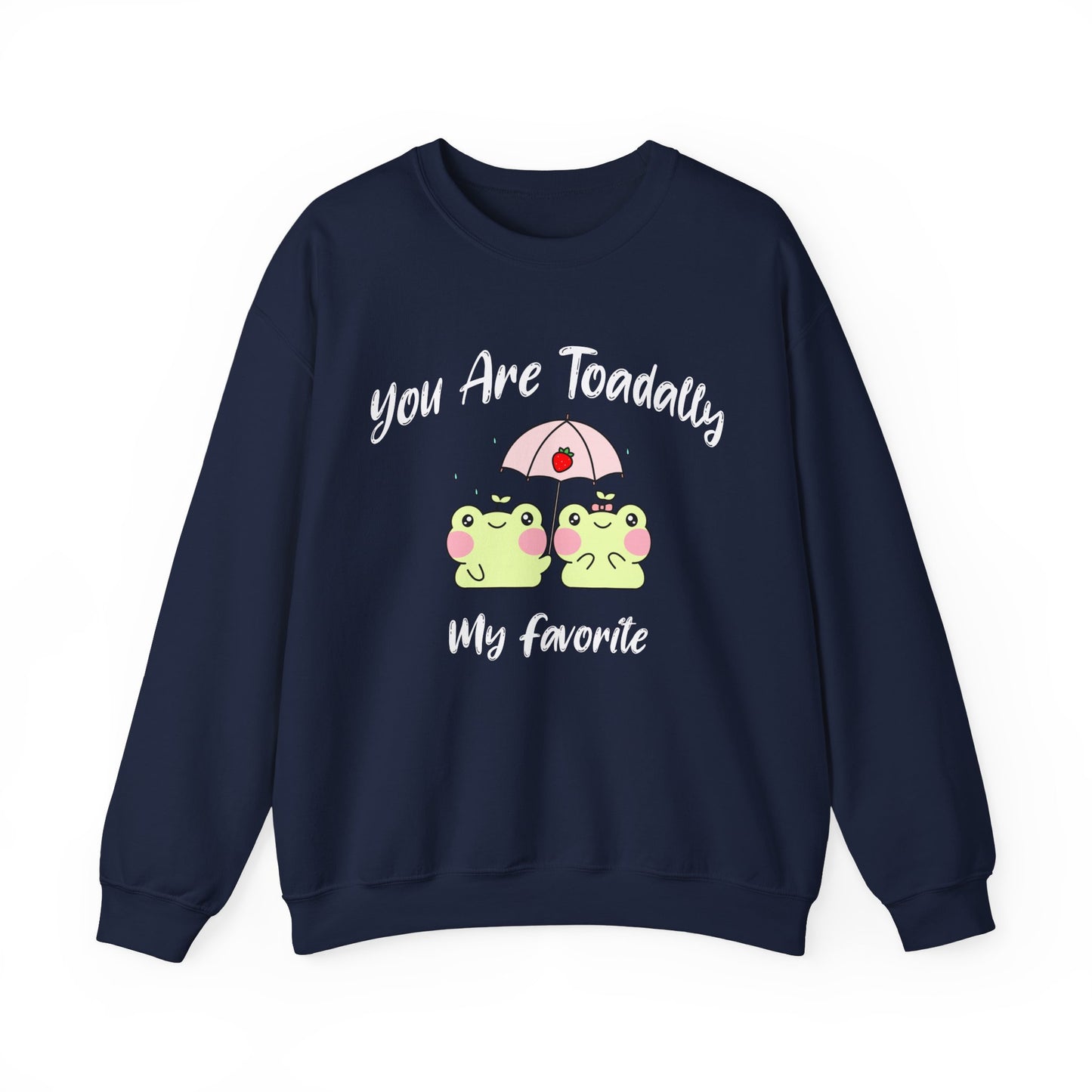 You're Toadally My Favorite Frog Love Sweatshirt