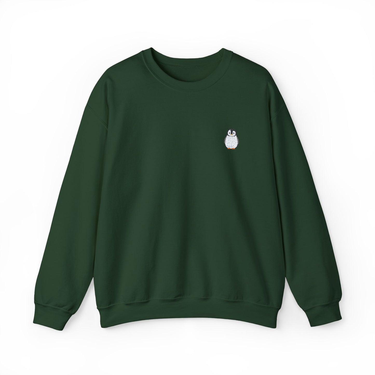 Embroidered Penguin Sweatshirt