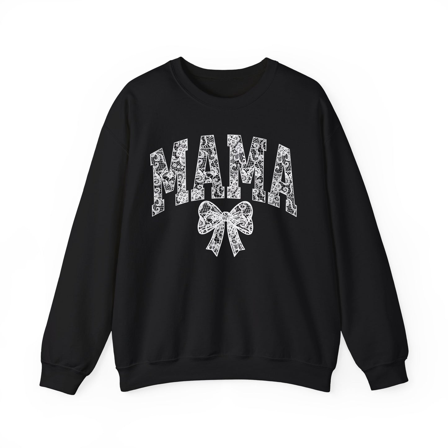 Lace Pattern Coquette Mama Sweatshirt