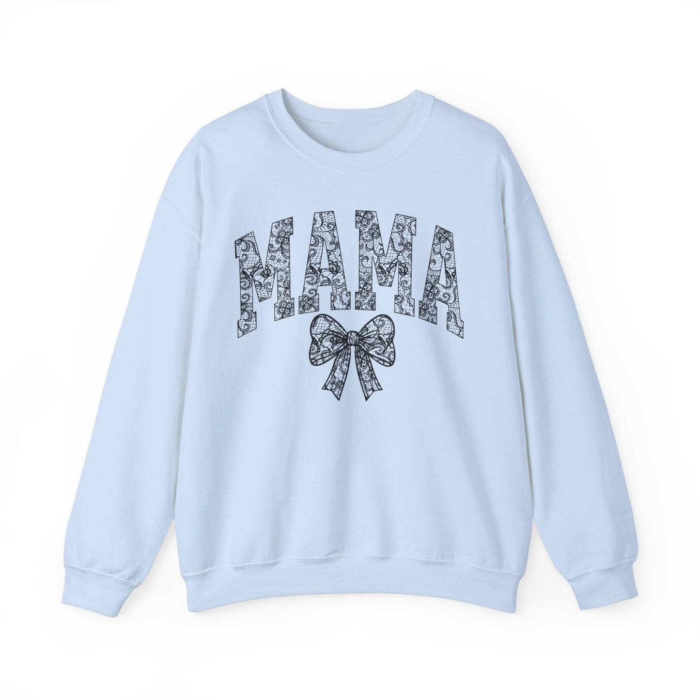 Lace Pattern Coquette Mama Sweatshirt