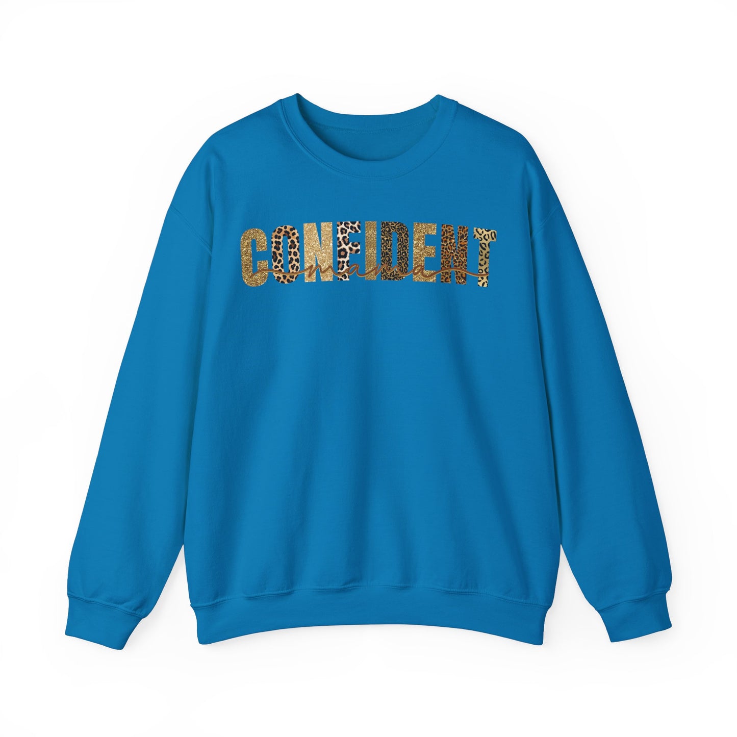 Confident Mama Leopard Pattern Sweatshirt