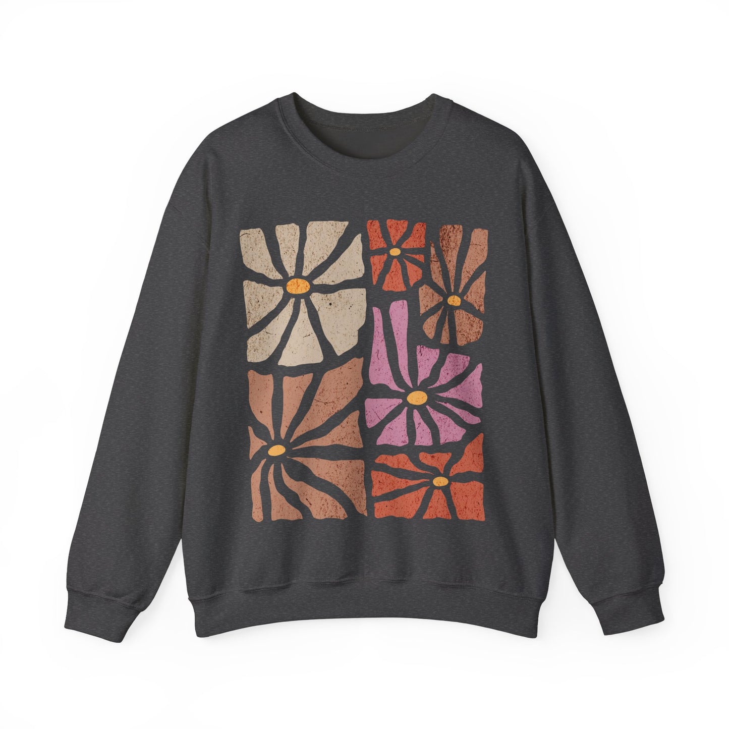 Retro Flowers Sweatshirt