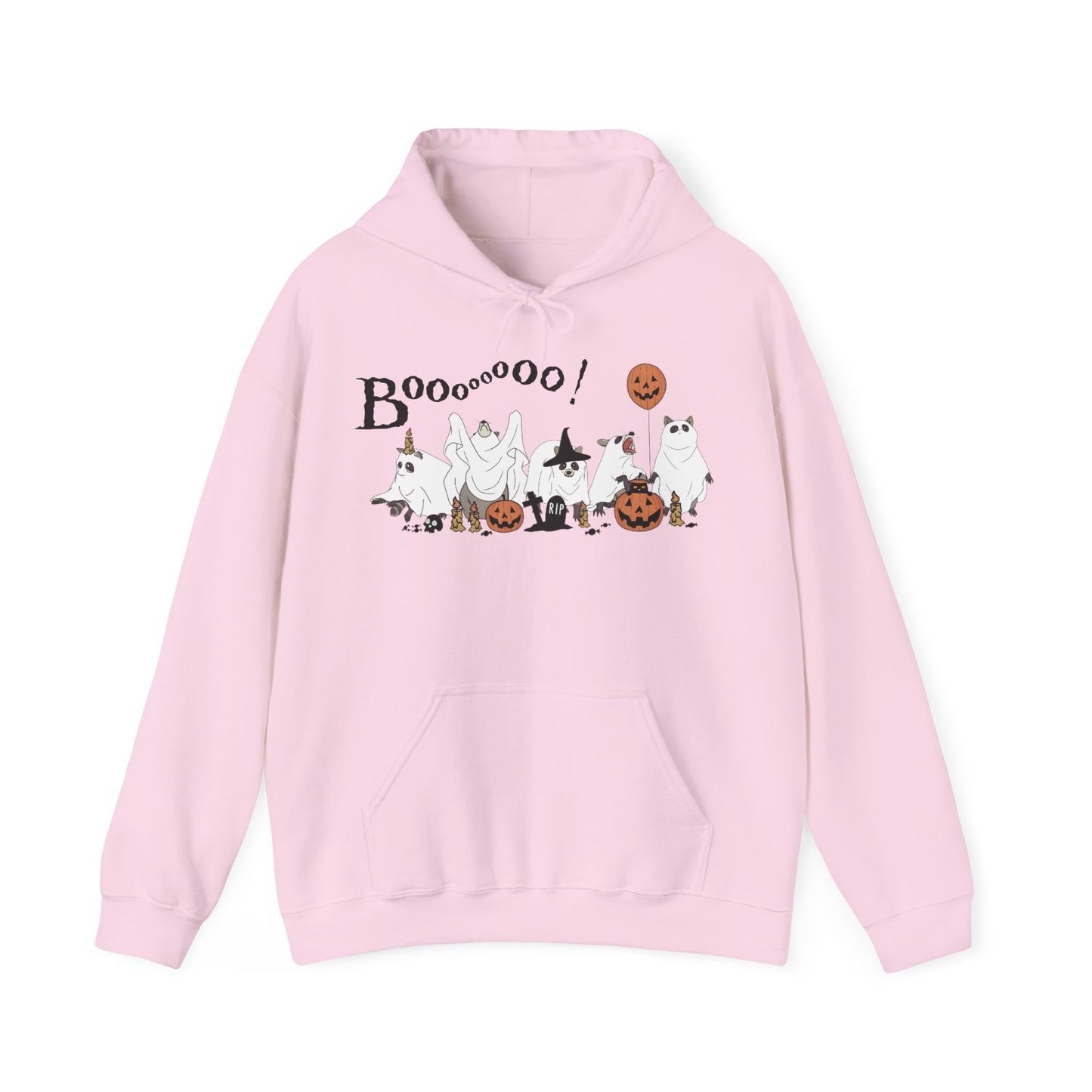 Raccoon Ghosts Halloween Hoodie