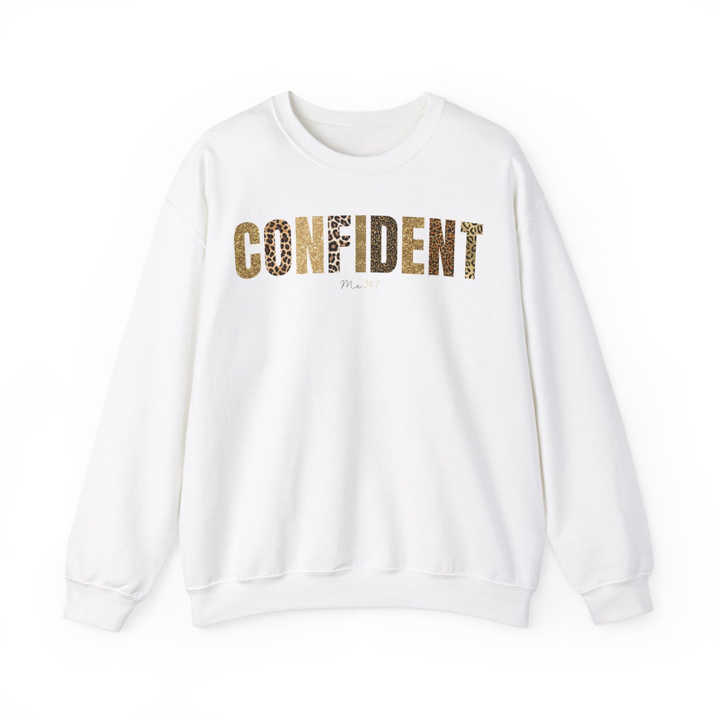 Confident Me 24:7 Leopard Patterns Sweatshirt