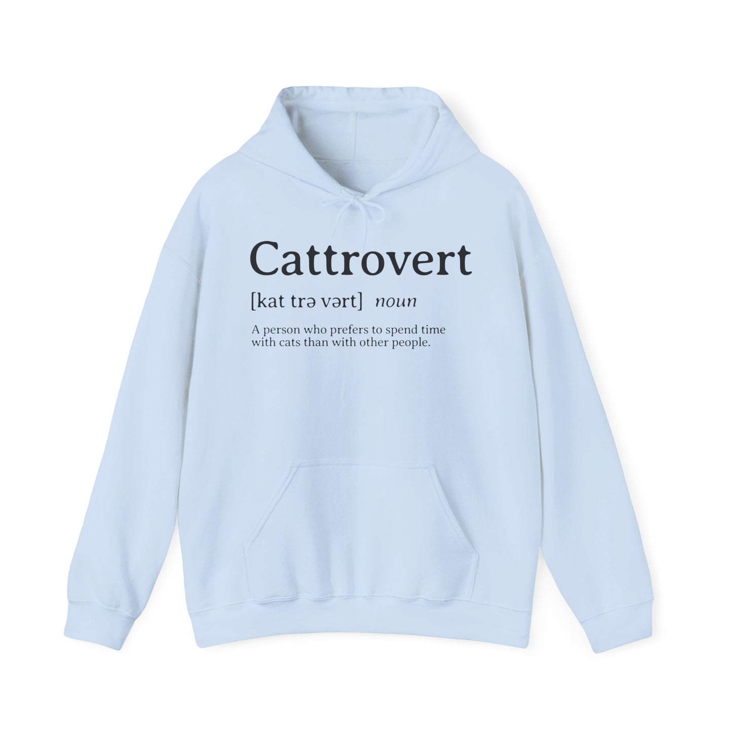 Cattrovert Definition Hoodie