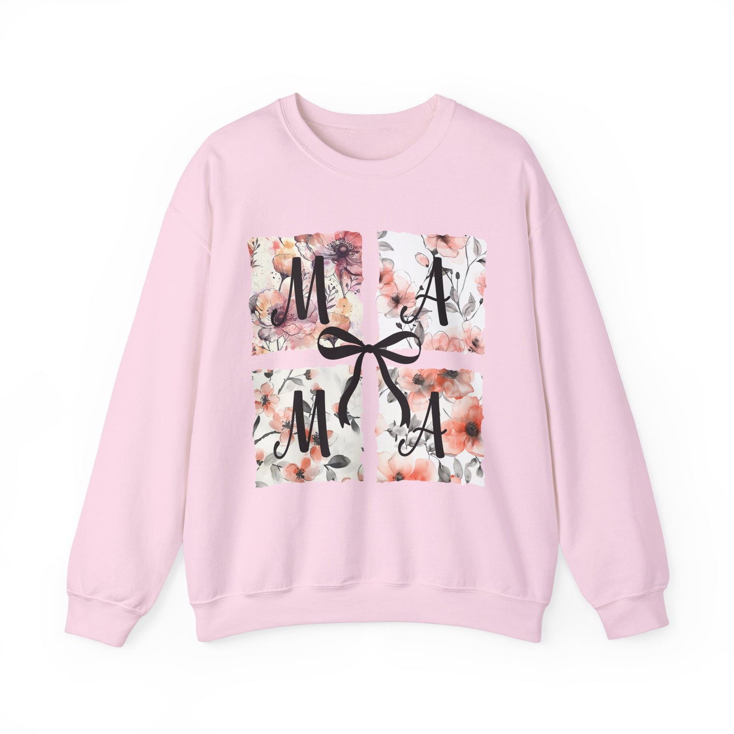 Floral Mama Coquette Bow Sweatshirt