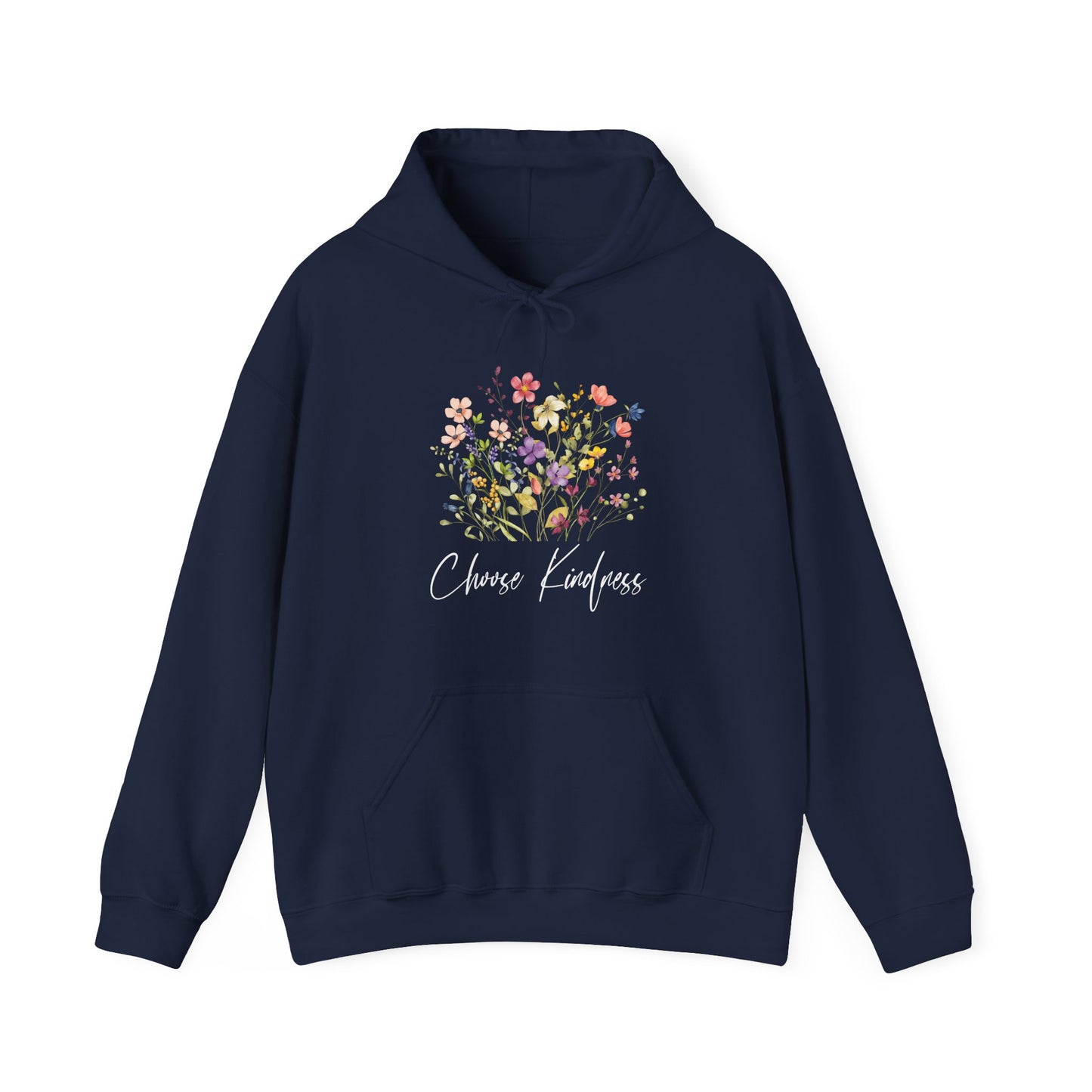 Choose Kindness Wildflowers Graphic Hoodie