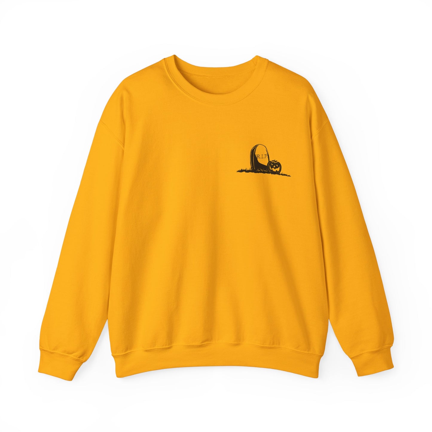 Halloween Left Chest Graphic Sweatshirt