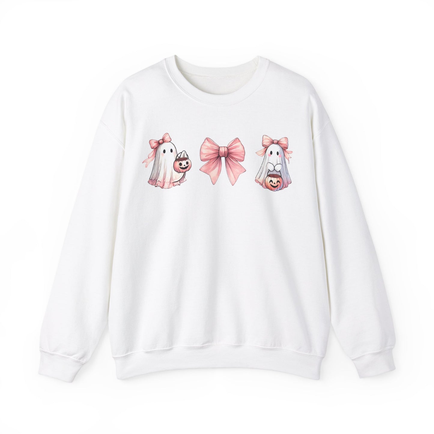 Coquette Bow and Ghosts Sweatshirt