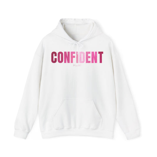 Confident Me 24:7 Glitter Pink Patterns Hoodie