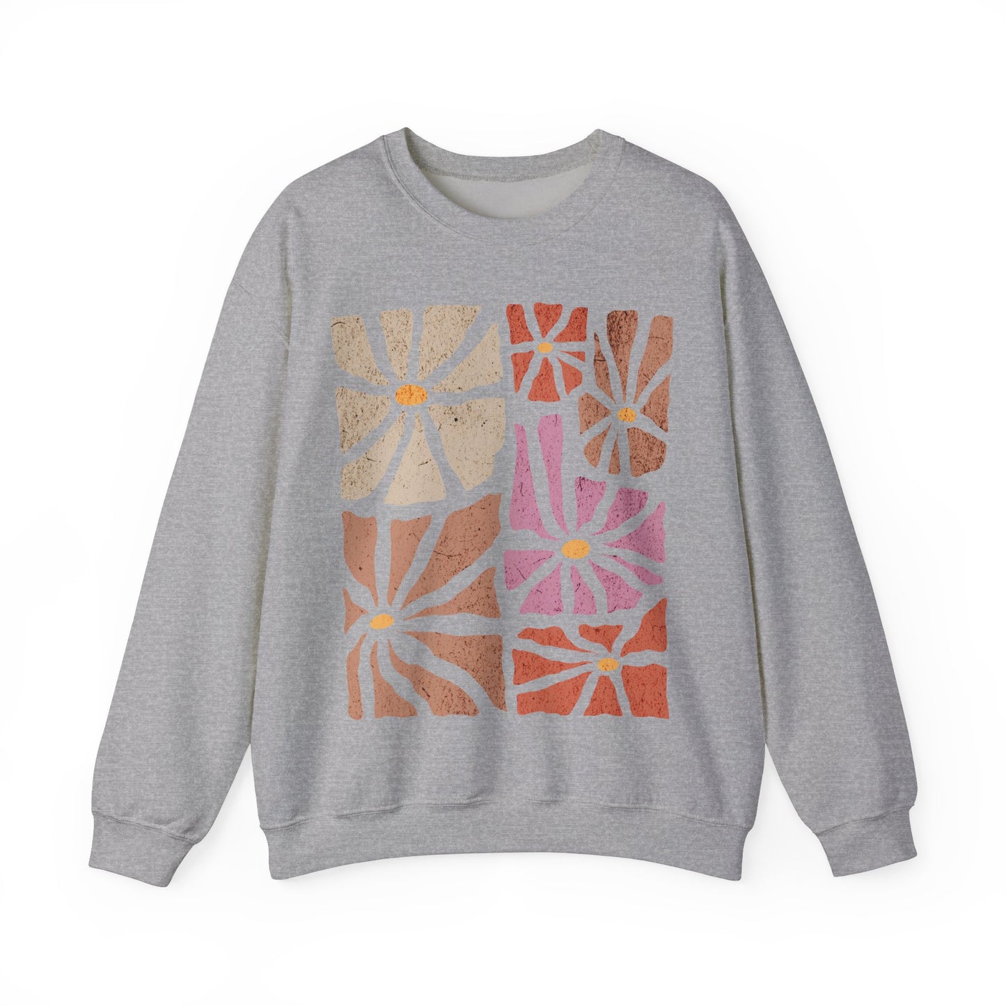 Retro Flowers Sweatshirt