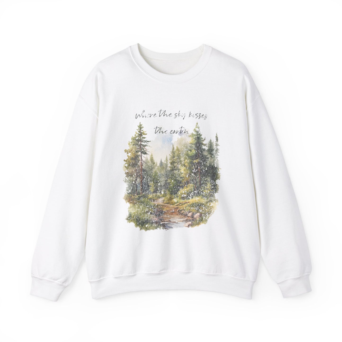 Nature Watercolor Sweatshirt