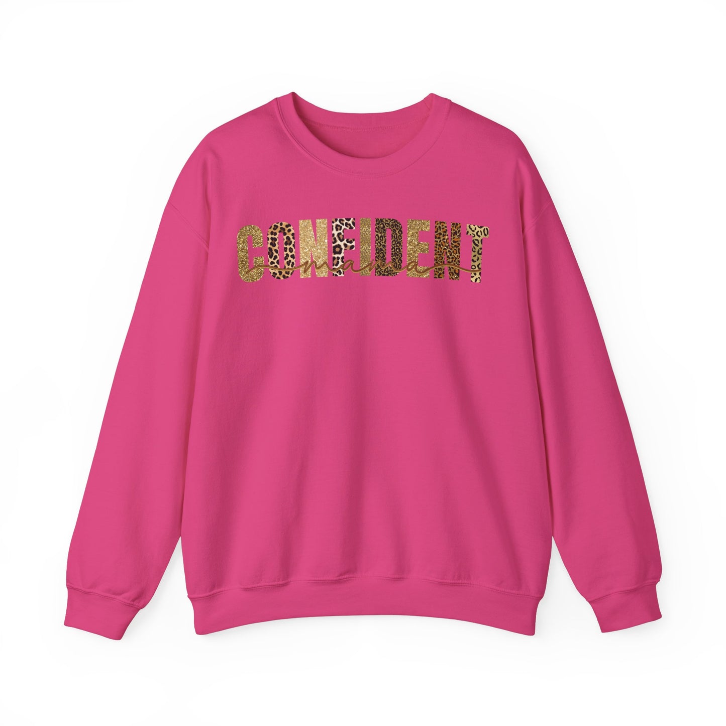 Confident Mama Leopard Pattern Sweatshirt